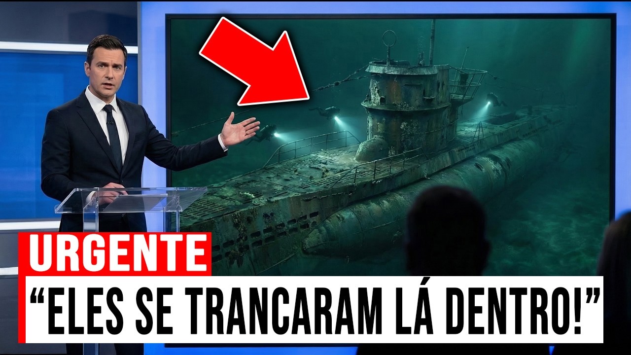 Mergulhadores Invadem Sala de Controle de U-Boat Perdido — Escotilhas Trancadas por Dentro