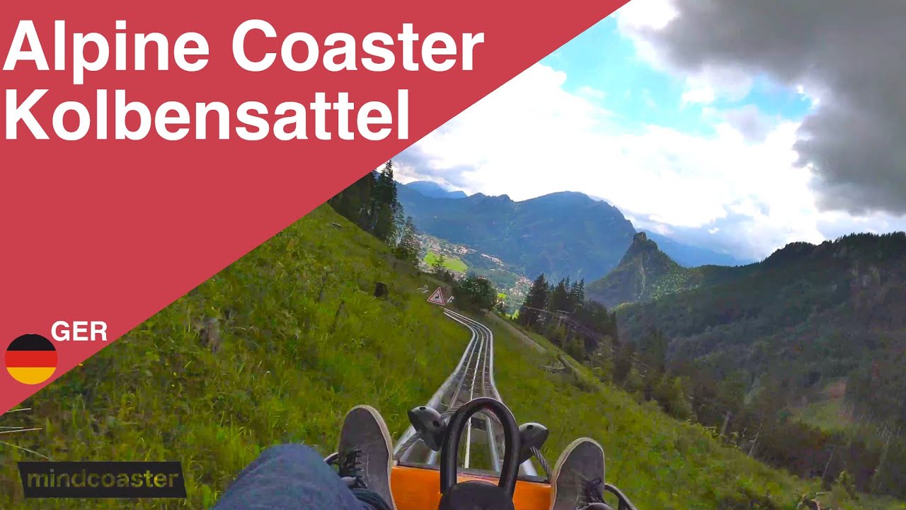 Sommerrodelbahn Oberammergau Kolbensattel | Wiegand Alpine Coaster | GoPro Hero 8 | Onride 2020 [4k]