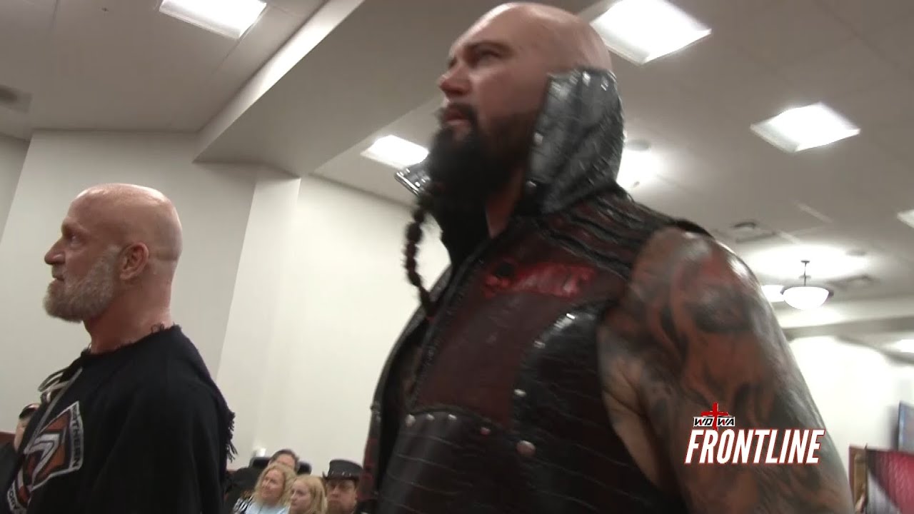 EXCLUSIVE: Doc Gallows and Eric Young Post Match