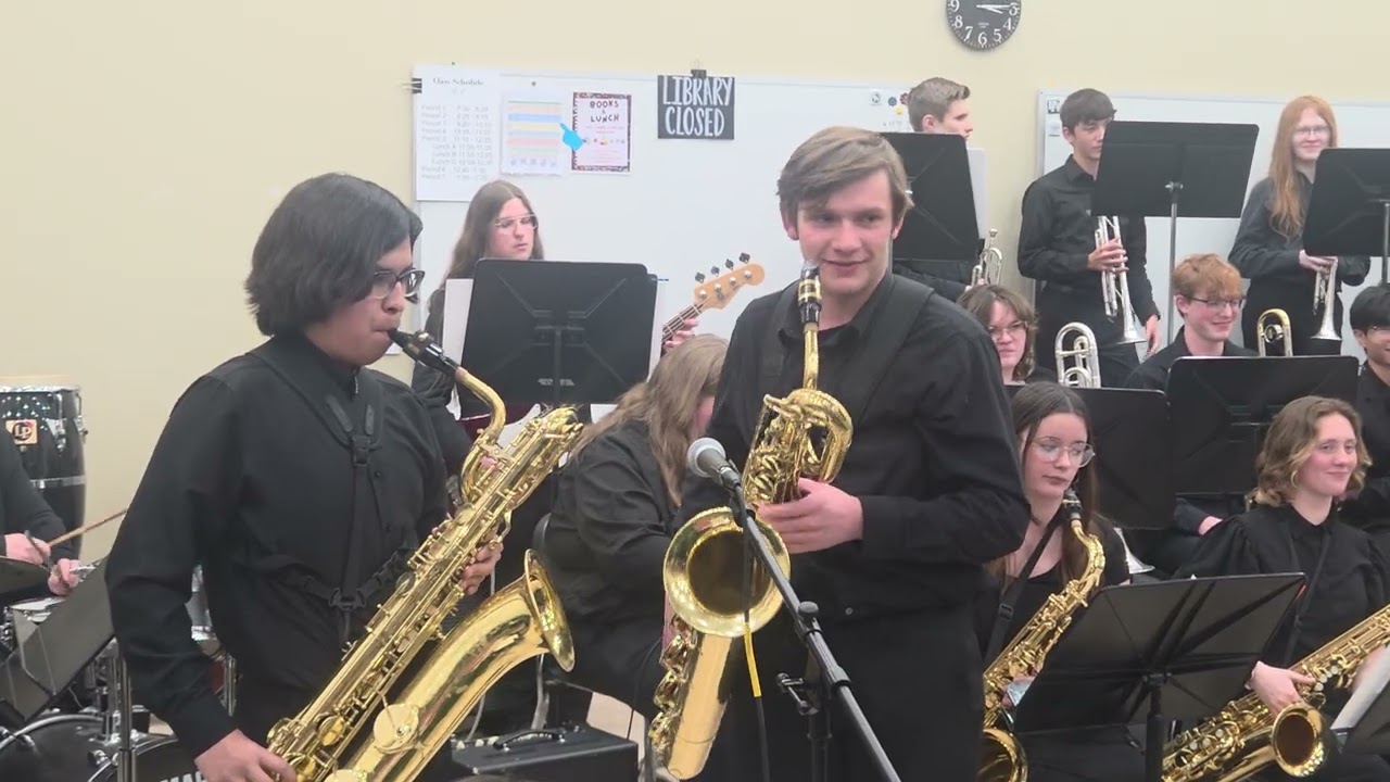 Slim Chickens: WCHS Jazz band 3 Pendleton Performance 