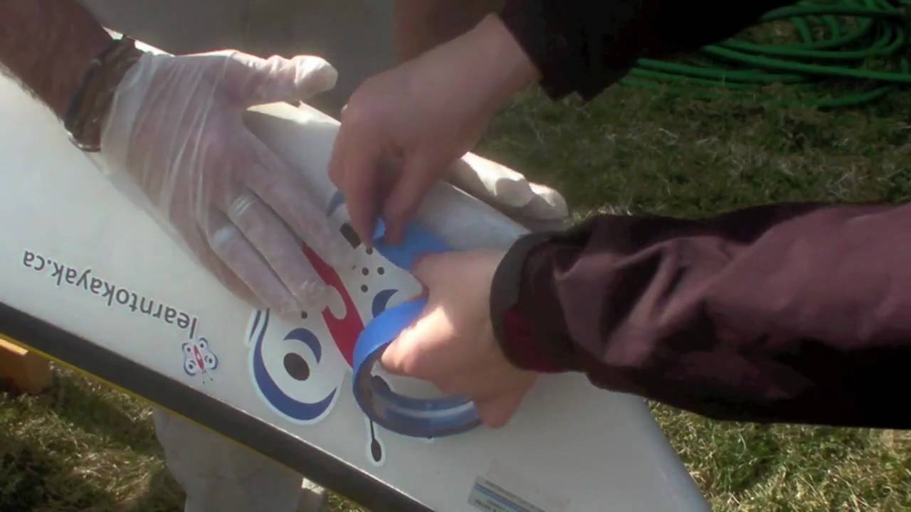 How to: Gel Coat Repair on Kayak Hull