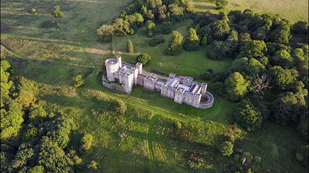 Norris Castle East Cowes - Isle of Wight - Aerial Video - Aug 2017