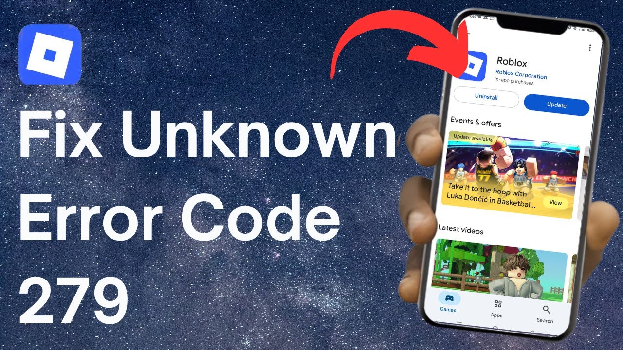 How to Fix Unknown Error Code 279 In Roblox