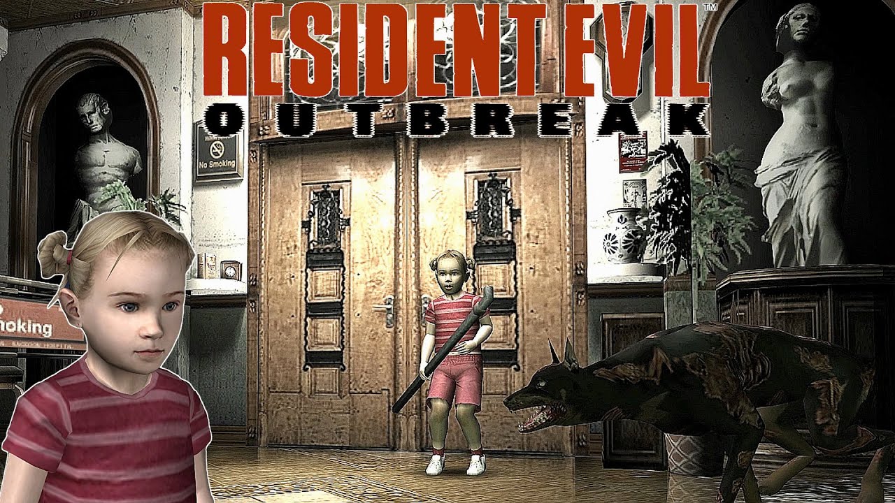 Resident Evil Outbreak File #1 The Hive Hard Camera MOD 4k
