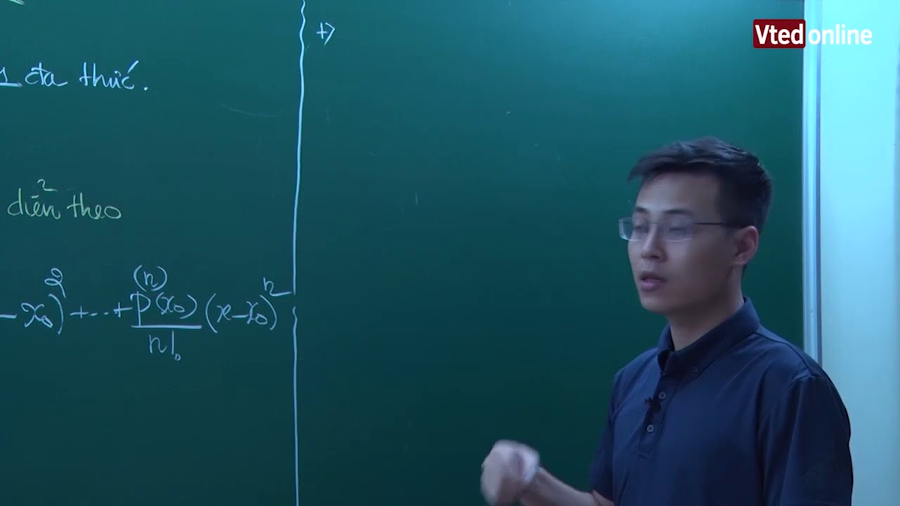 Vted.vn - Công thức khai triển Taylor và ứng dụng - Thầy: Đặng Thành Nam