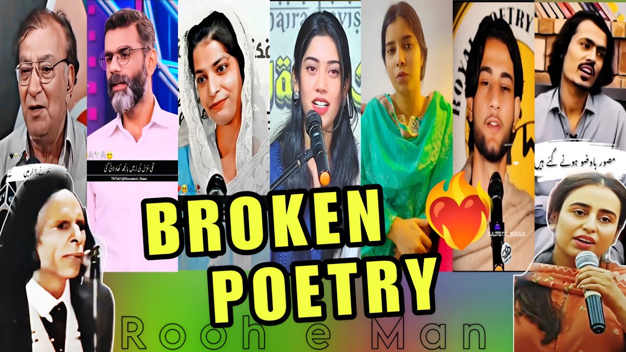 BROKEN❤️‍🔥POETRY FOREVER HEART TOUCHING 2025 - SAD ❤️‍🩹 POETRY COLLECTION IN 2025 [ROOH E MAN]