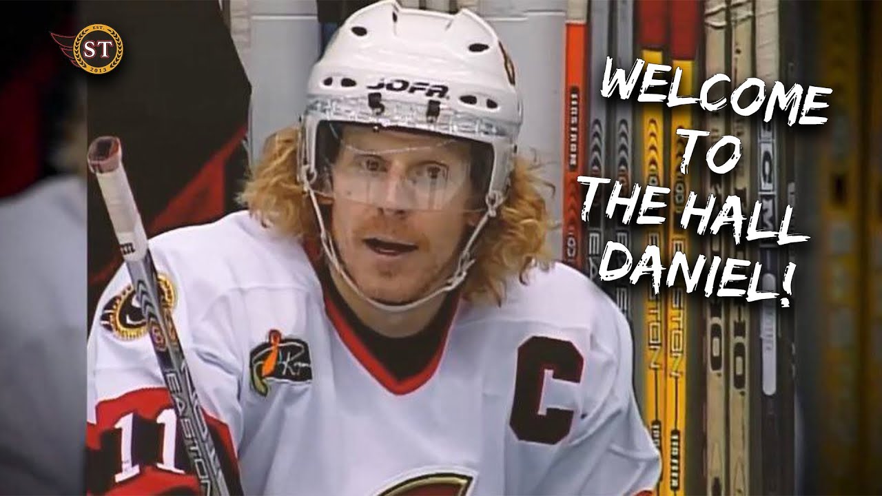 Daniel Alfredsson Hockey Hall Of Fame TRIBUTE!