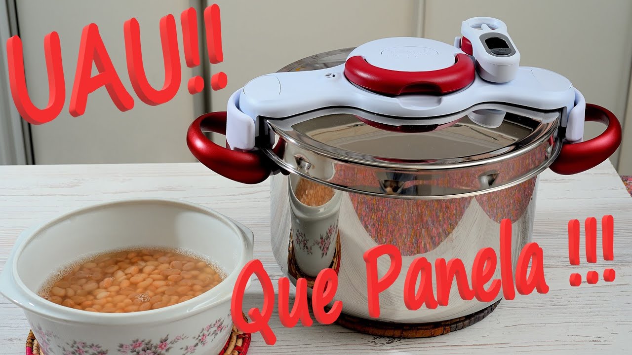 RESENHA DA PANELA DE PRESSÃO IMPORTADA | COMO USAR A PANELA DE PRESSÃO TEFAL