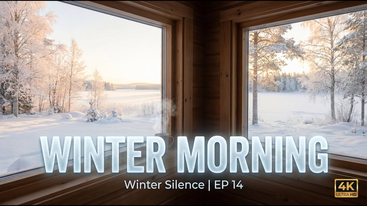 Winter Silence | EP 14 &ndash; Morning Light Through the Window ❄️ | 4K Ultra HD