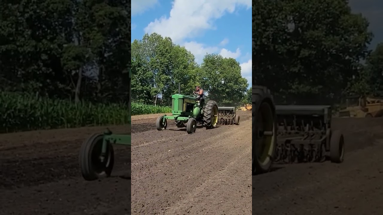 Planting Some Oats #johndeere #hay #planting #farming