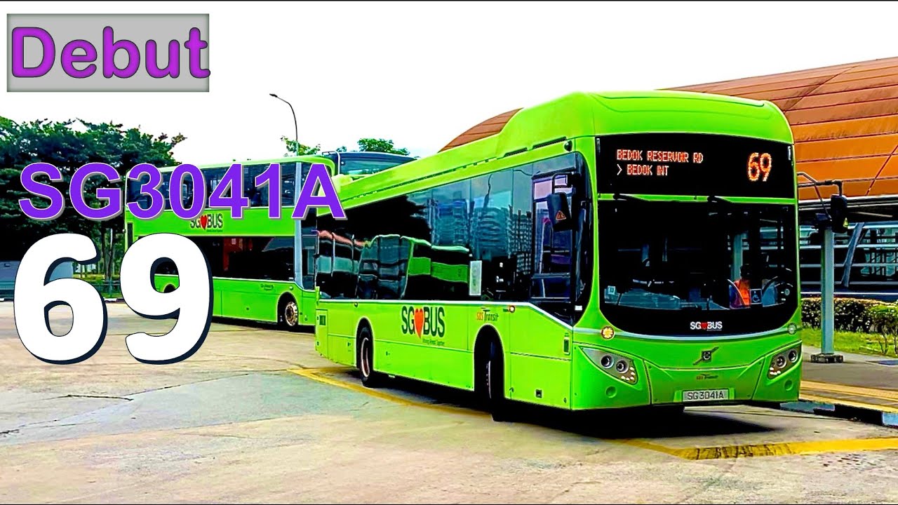 (DEBUT) Joyride - 🟢 SG3041A on SBS Transit Bus Service 69 [Volvo B5LH]