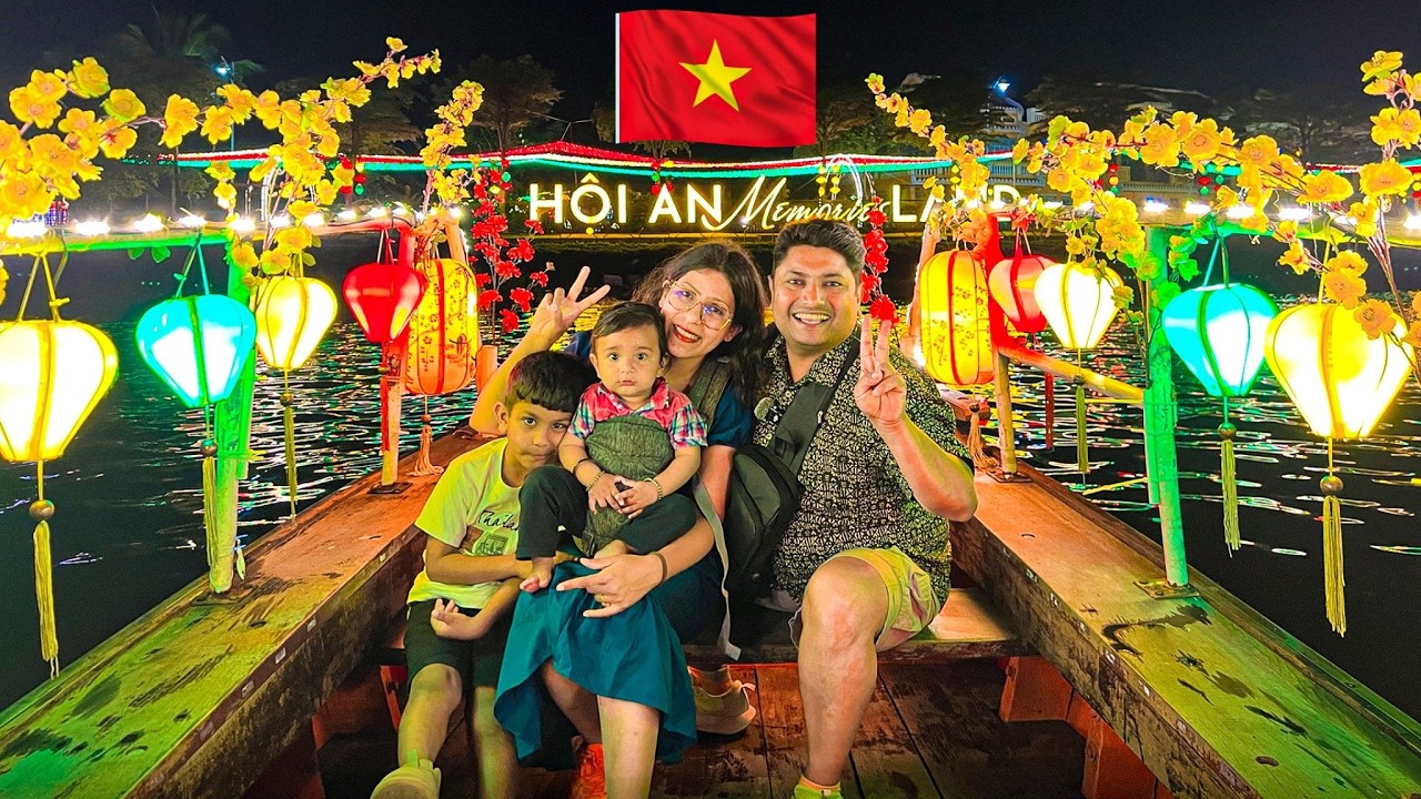 Vietnam Hoi An Lantern Boat Ride Experience 🇻🇳
