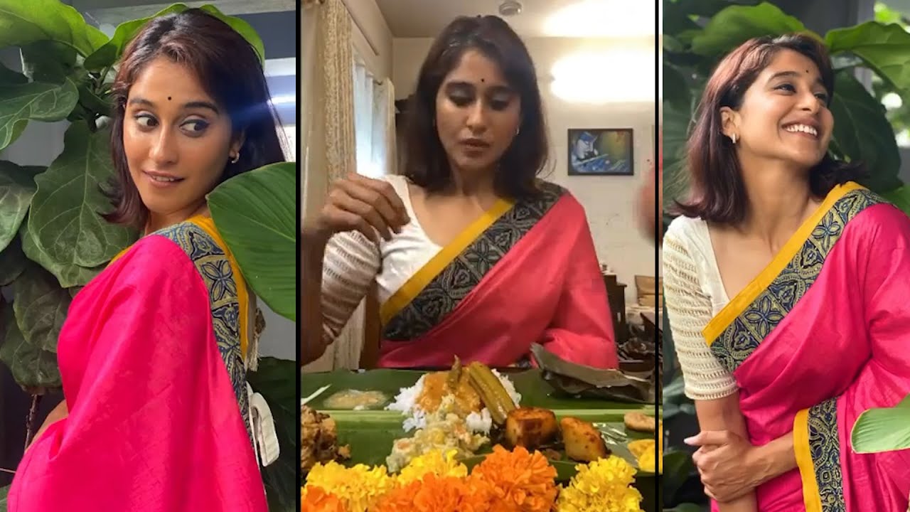 Actress Regina Cassandra Onam Celebration With Her Family | IG Telugu