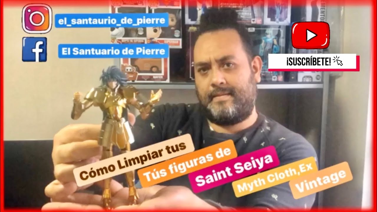 TUTORIAL DE COMO LIMPIAR TUS FIGURAS DE SAINT SEIYA ( MYTH CLOTH, EX Y VINTAGE)