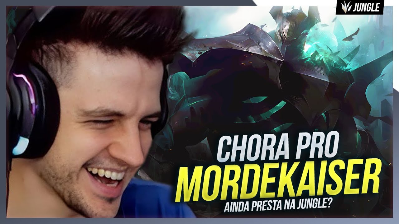 Vamos ver se MORDEKAISER ainda é bom na JUNGLE?