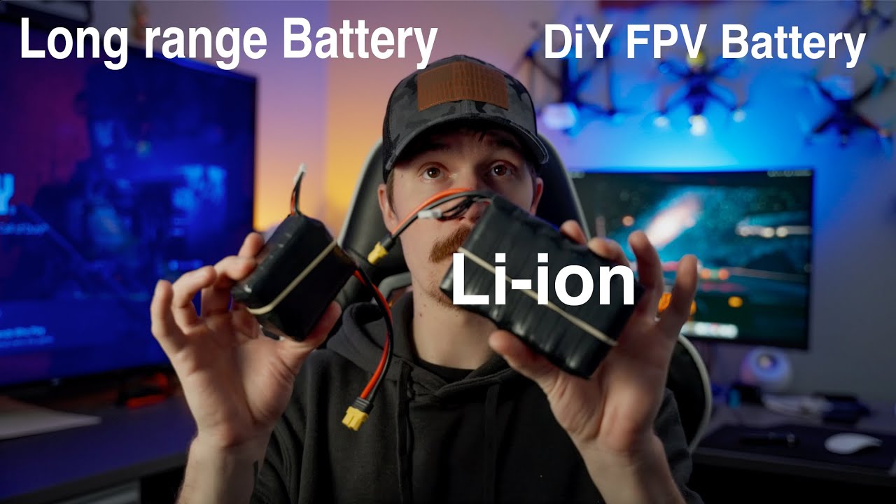 Сборка аккумулятора для FPV-самолёта дальнего радиуса действия своими руками | Li-ion