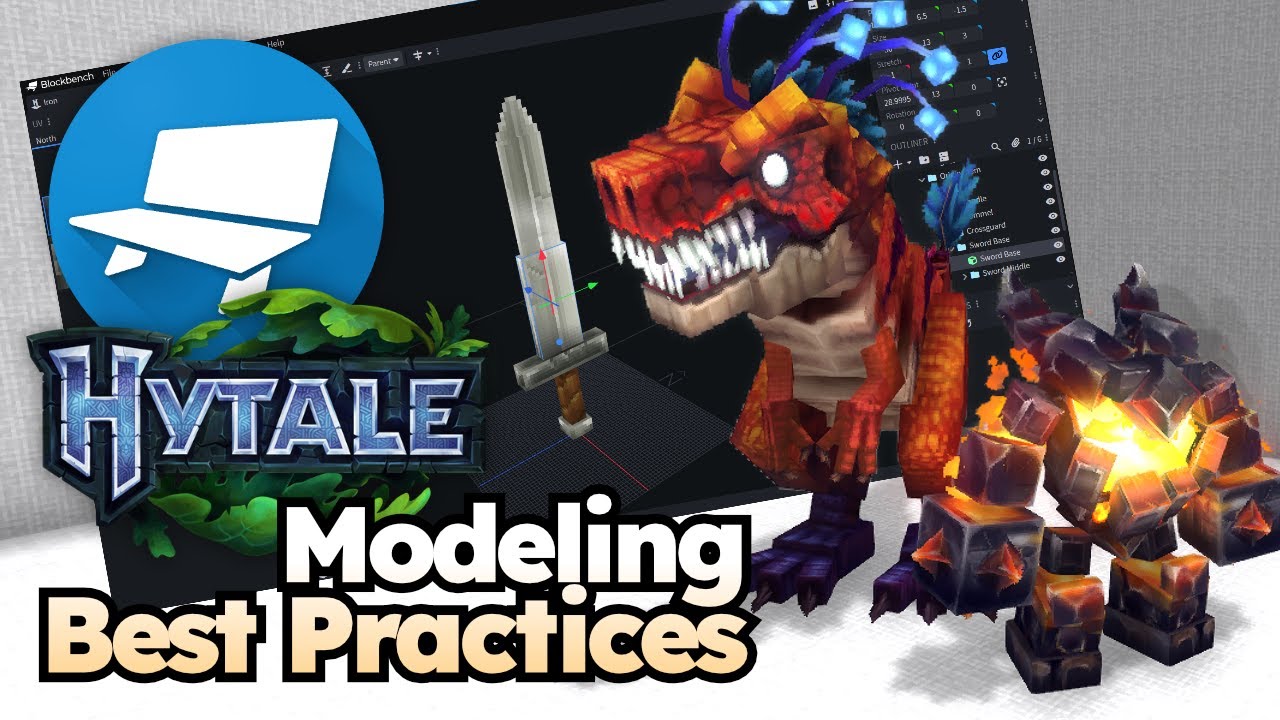 Hytale Modeling Guidelines: Hytale Blockbench