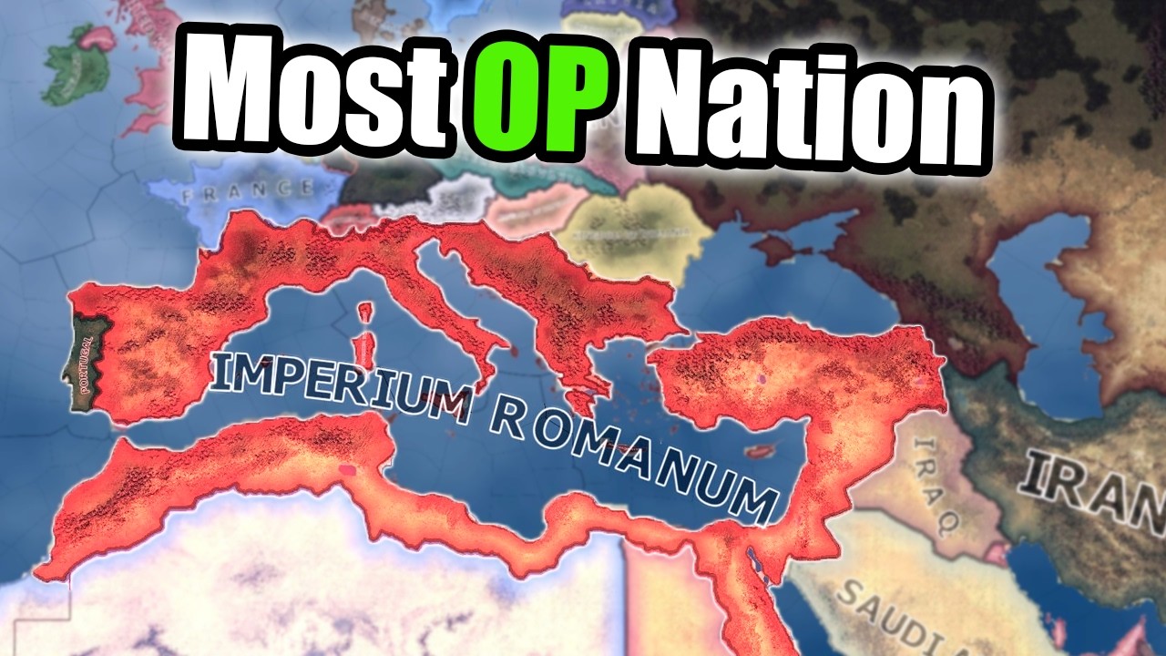 I Restored the Roman Empire in Hoi4!