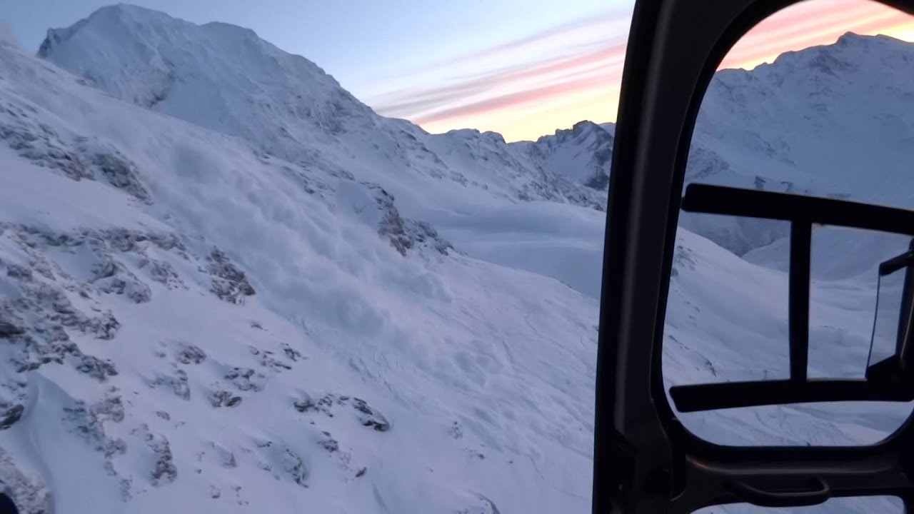 2 GROSSES AVALANCHES, les Arcs. Pisteur secouriste