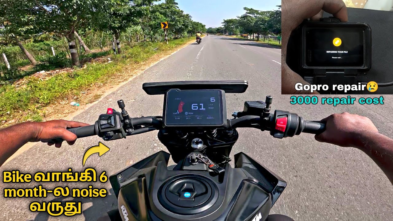 இன்னைக்கு எனக்கு ஏகப்பட்ட செலவு😢Camera problem😼Bike noise problem😫Duke 250 gen 3