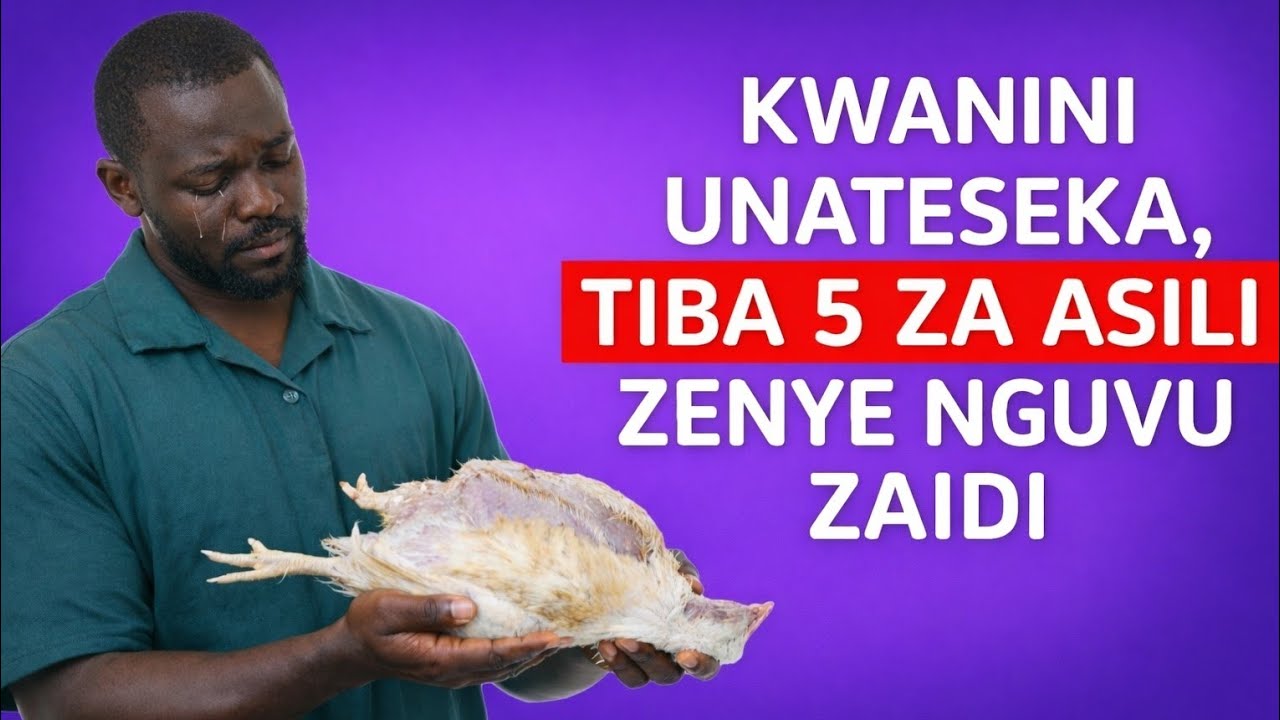 KWANINI UNATESEKA?TIBA 5 ZA ASILI ZENYE NGUVU KULIKO DAWA