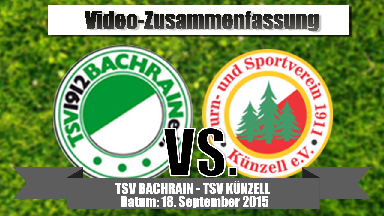 Gruppenliga: TSV Bachrain - TSV Künzell