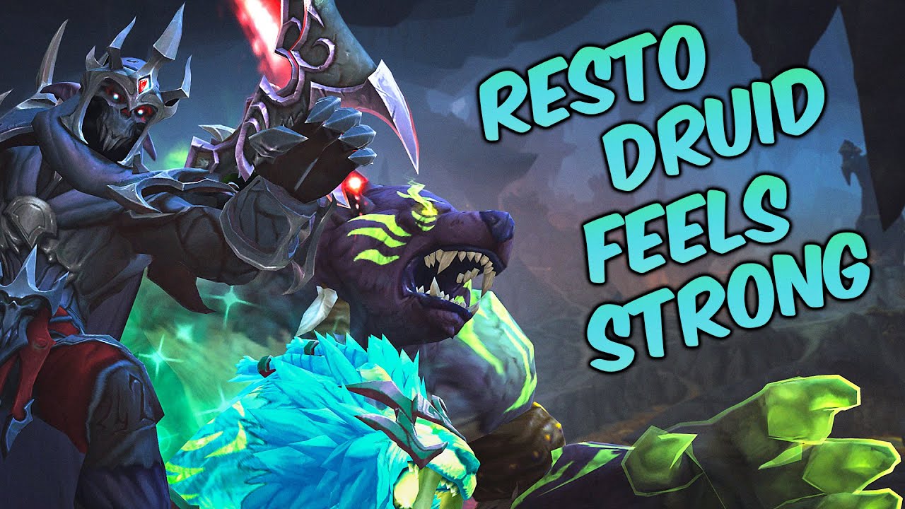 10.2 PvP Resto Druid Feels Strong! Dragonflight 3v3 Arena