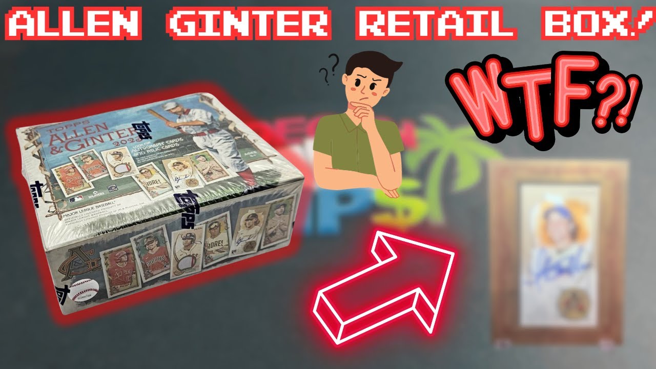 CELEBRITY AUTO! 2023 Allen Ginter Retail Box Review!