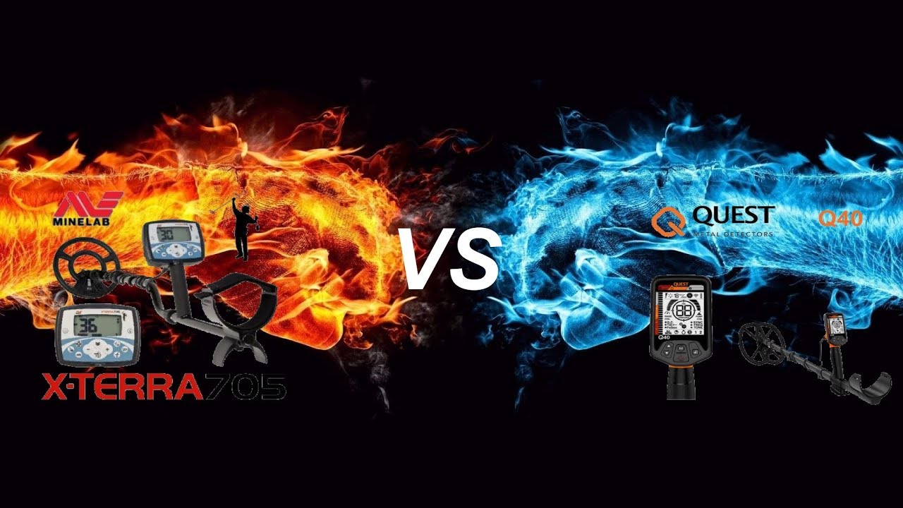 Quest Q40 VS Minelab X-Terra 705!