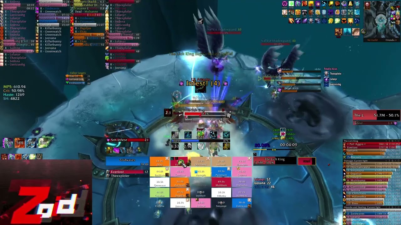 WOTLK - Icc 25 hc LoD - Rsham PoV
