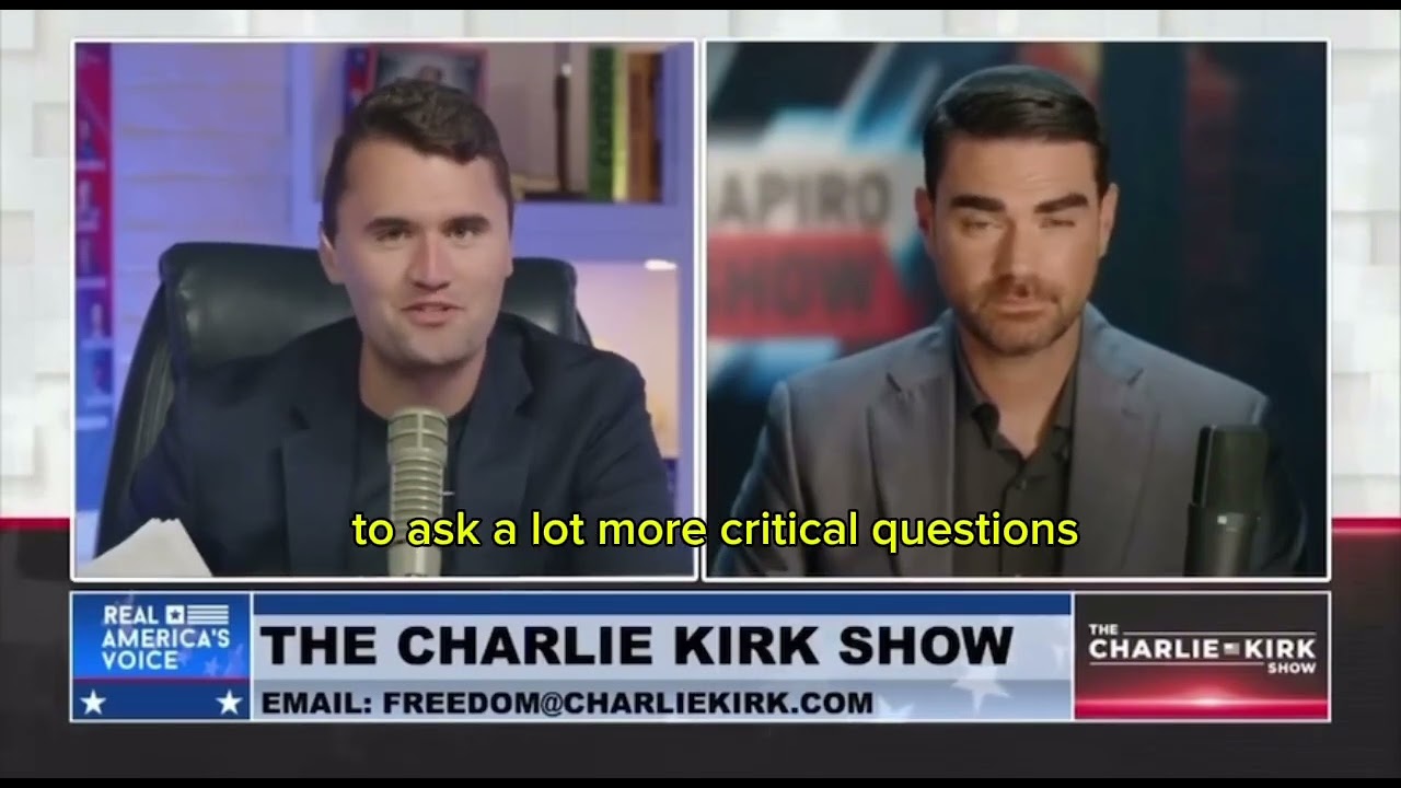 In his last interview, Charlie Kirk presses Ben Shapiro on Israel