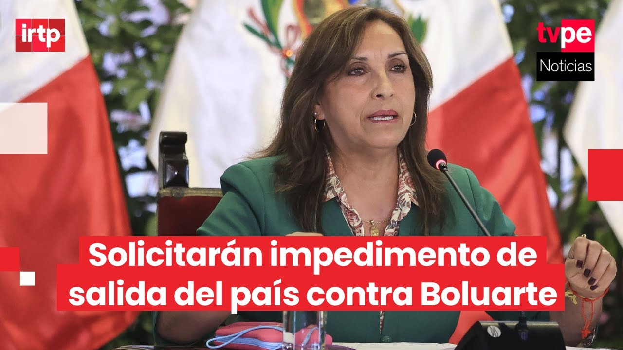 Fiscal&iacute;a solicitar&aacute; impedimento de salida del pa&iacute;s contra Dina Boluarte