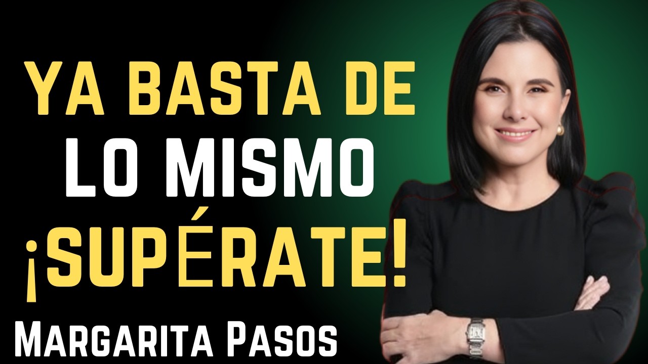 🎤 ¡Despierta! No te conformes, SAL DE TU ZONA DE CONFORT – Discurso Motivacional de Margarita Pasos