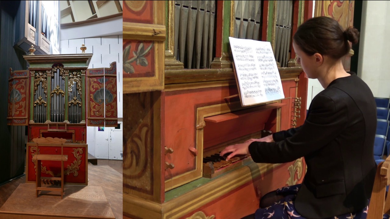 Georg Muffat Toccata Septima Lucile Dollat à l'orgue Italien du CNSMD