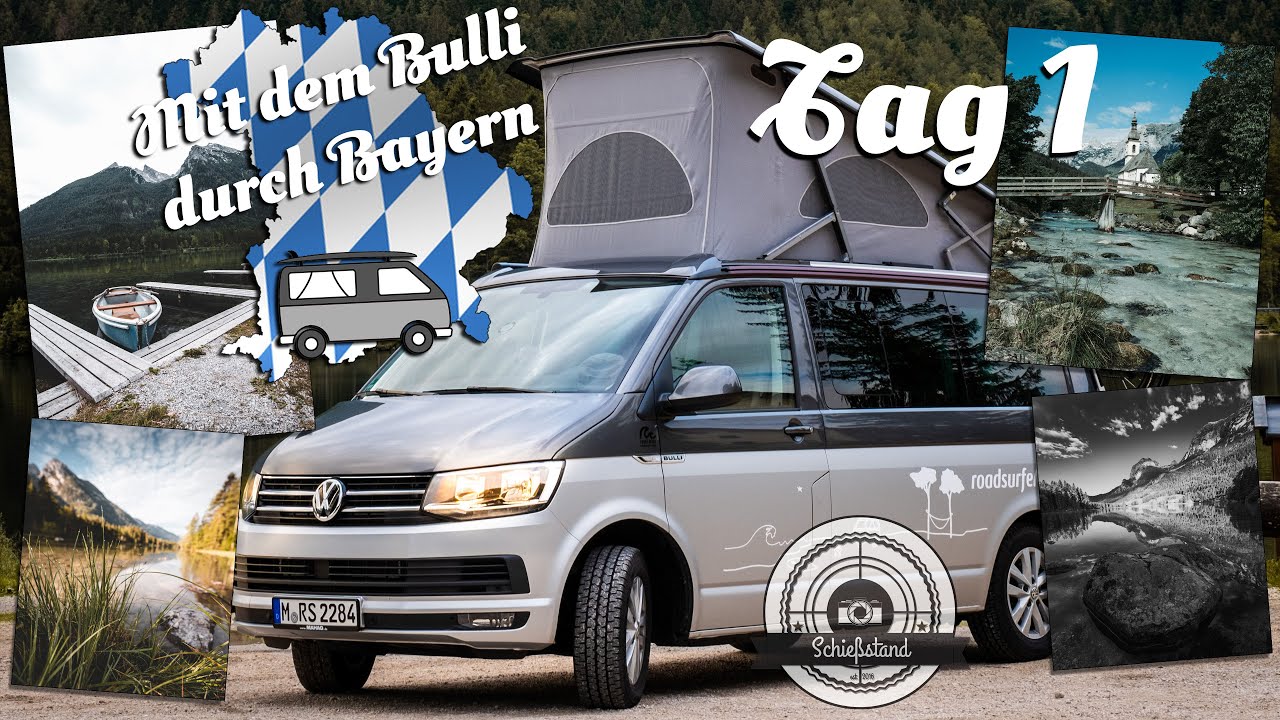 Alpenglühen am Hintersee verpasst 🤦‍♂️ - Mit dem Bulli durch Bayern - Tag 1 #FOTOVLOG