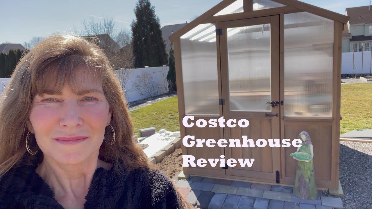 Обзор теплицы Costco Yardistry Cedar