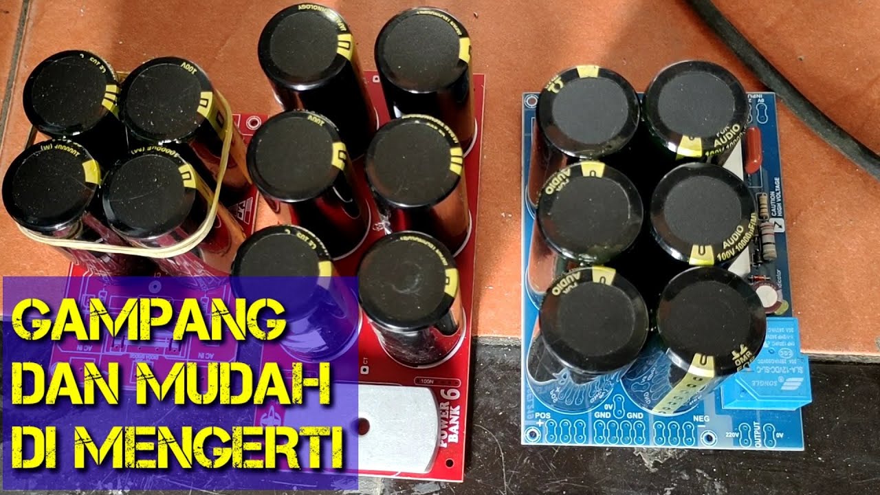 RUMUS MUDAH MENENTUKAN ELCO power rakitan by CNS AUDIO