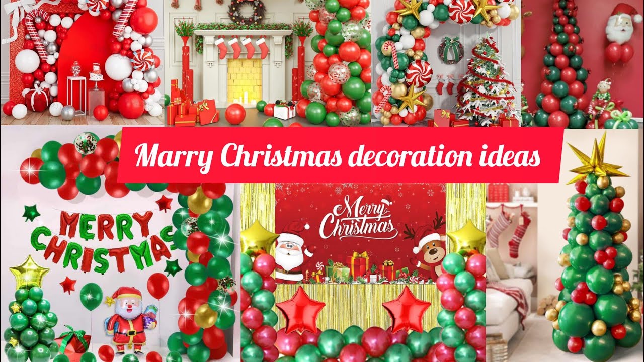 Christmas decor ideas at home|Christmas party decoration ideas|Christmas tree decoration ideas