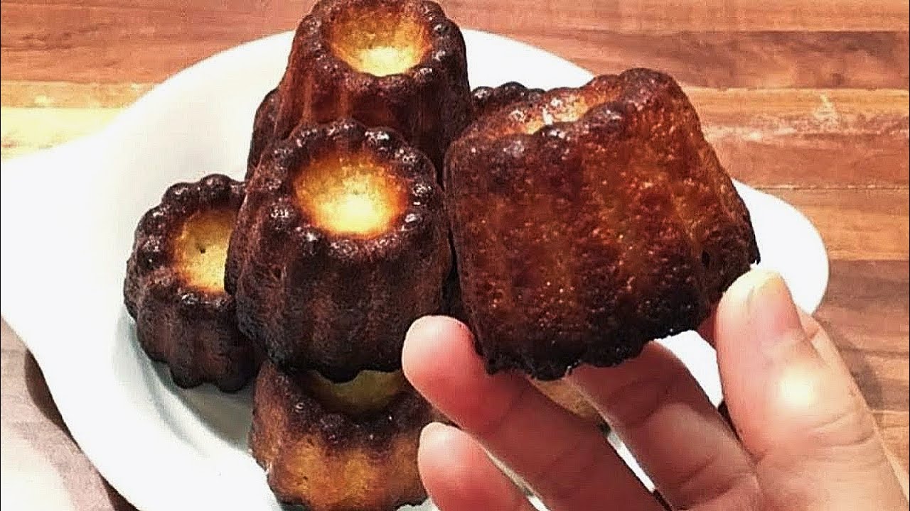 Traditionnels Canelés Avec les Moules Silicones | Petits Canelé Croustillants [Re-up]
