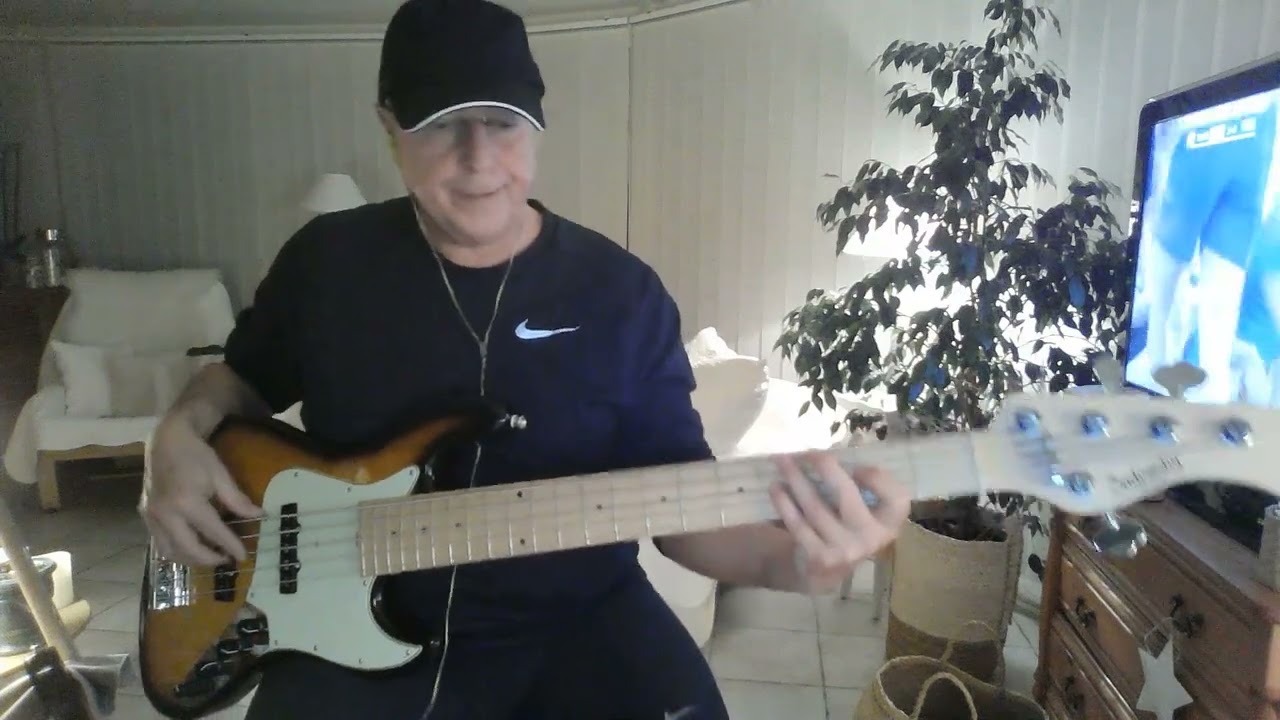 Mad about you   Toto bass cover