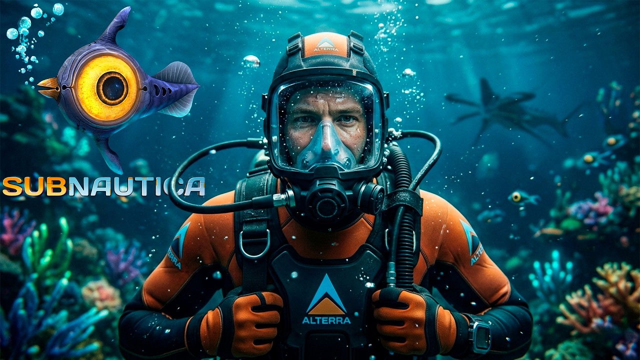 ПЕРВЫЙ РАЗ В SUBNAUTICA 🌊 Океан, страх и нехватка кислорода!