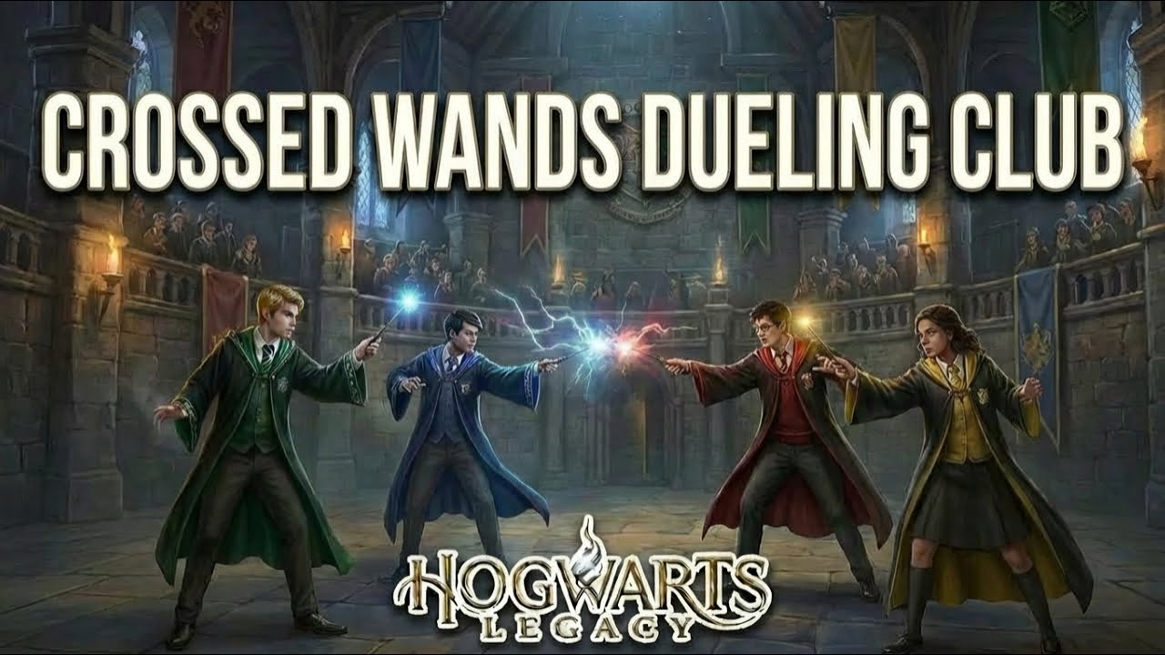 Incendio. Crossed Wands Dueling Club ► Hogwarts Legacy No Commentary 100% walkthrough