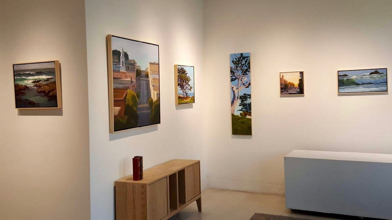 ГАЛЕРЕЯ: ТУР ПО МОЕЙ ПЕРСОНАЛЬНОЙ ВЫСТАВКЕ В ГАЛЕРЕЕ STUDIO GALLERY В САН-ФРАНЦИСКО
