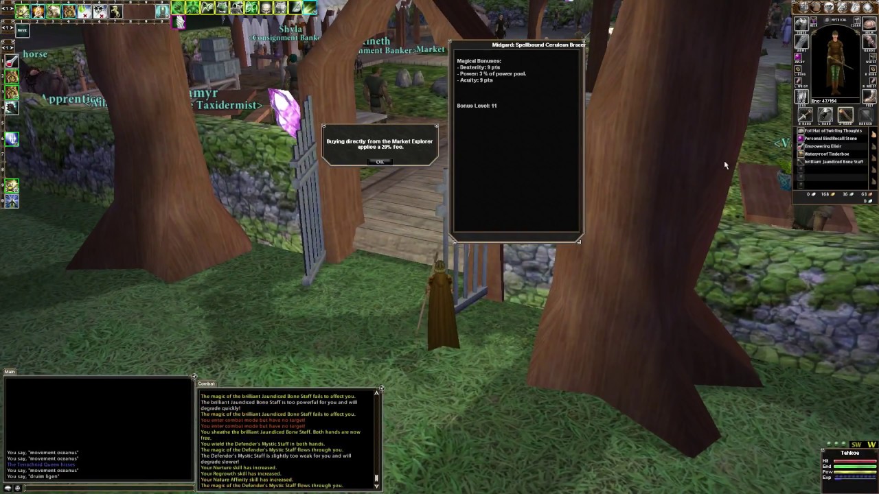 DAoC Nature Druid - Part 9:  Gameplay with Live Commentary