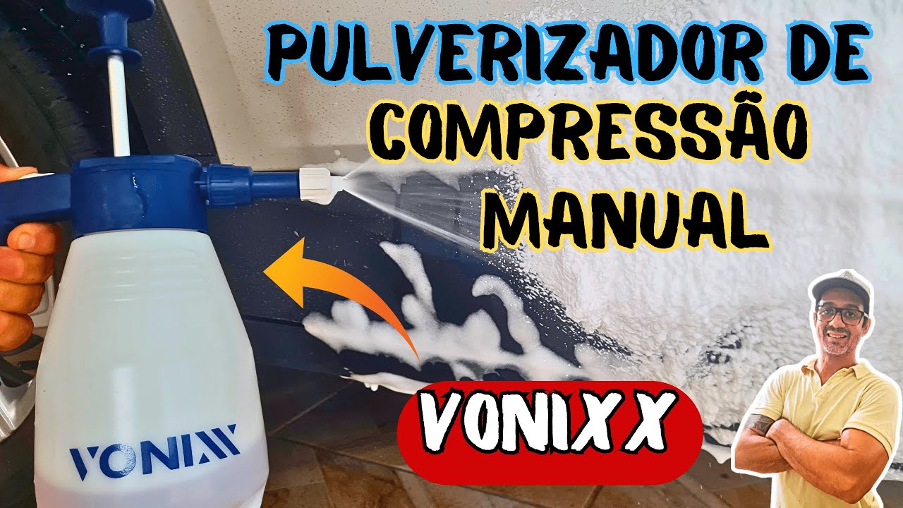 ✅2 EM 1 PULVERIZADOR DE COMPRESSÃO MANUAL VONIXX   Vale a Pena!?