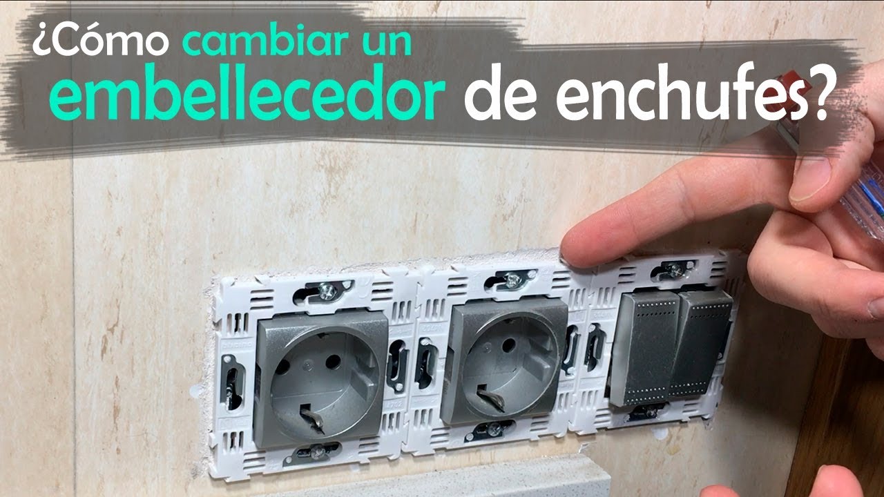¿Cómo cambiar un embellecedor de enchufes? | español | Speed tip