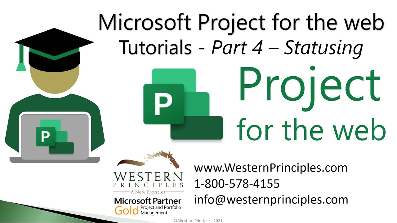 How to use Project for the web: Tutorial Part 4 - Progress & Status your Schedule
