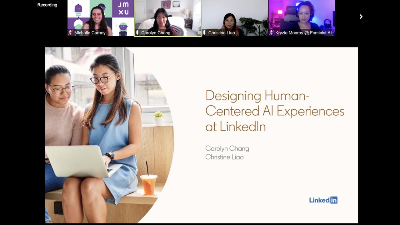 MLUX Case Study LinkedIn: Designing Human-Centered AI Experiences