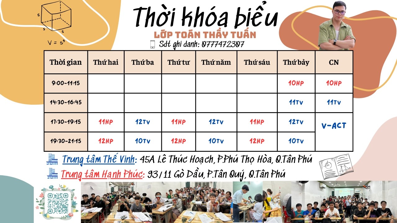 Buổi số 85: Ứng Dụng Tích Phân (Part 5)
