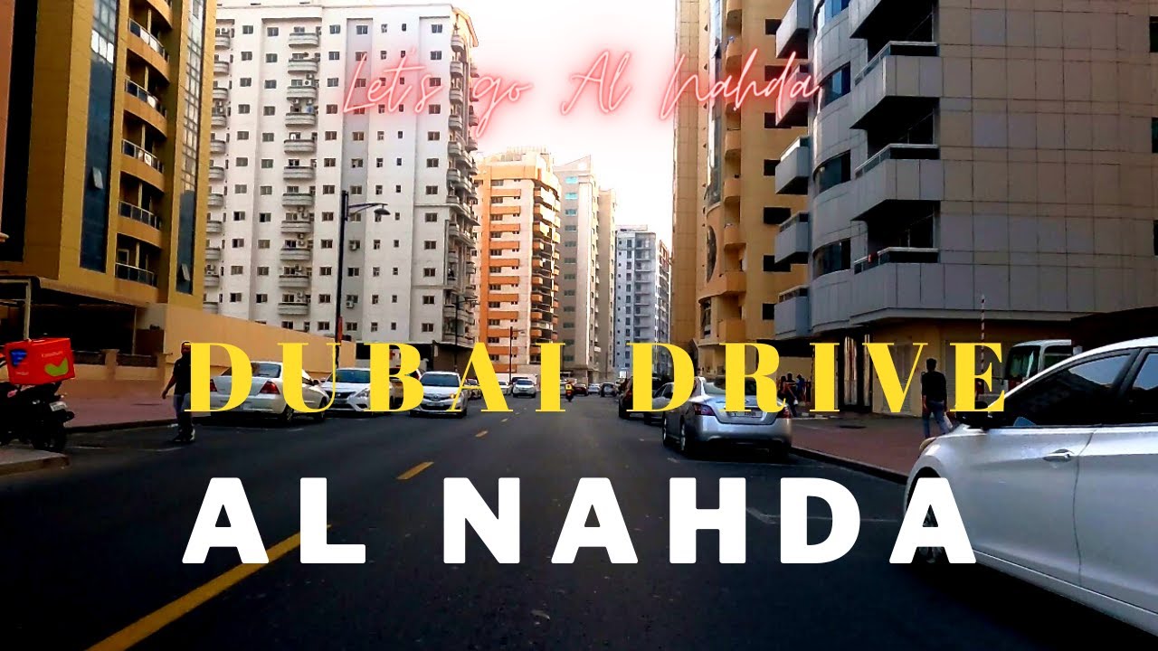 Al Nahda 2 Dubai. Driving  through the residential area Dubai. Best place to live in Dubai UAE